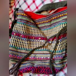 Multiple color Boho handbag